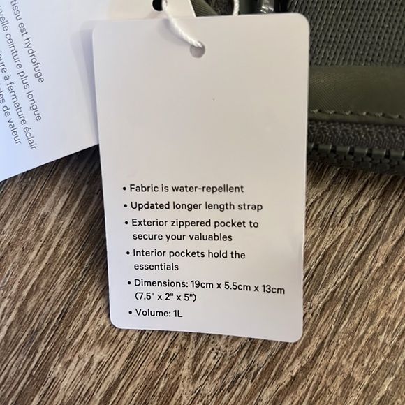 NWT Lululemon Grey Sage Everywhere Belt Bag! - Picture 6 of 9